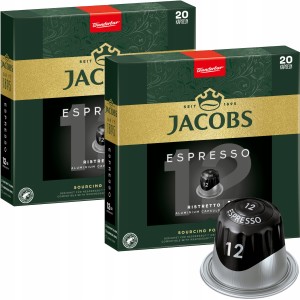 KAWA do NESPRESSO JACOBS ESPRESSO RISTRETTO 40 szt
