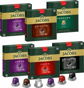 Kapsu?ki Jacobs do Nespresso Zestaw 120 sztuk