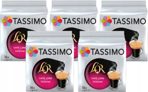 Kapsu?ki TASSIMO Jacobs LOR Cafe Long Intense 5 x 16 sztuk