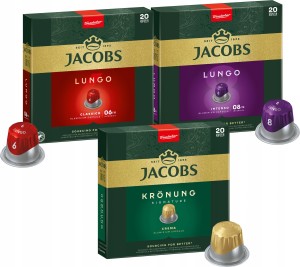 Kapsu?ki Jacobs do Nespresso Classico Intenso Kronung 60