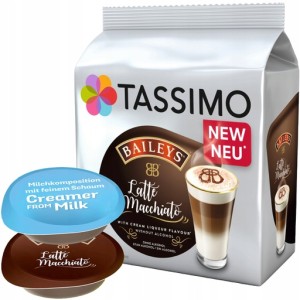 Kapsu?ki TASSIMO BAILEYS LATTE MACCHIATO 8 sztuk