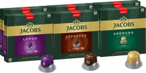 KAWA NESPRESSO JACOBS INTENSO ESPRESSO KRONUNG ZESTAW 120 SZTUK