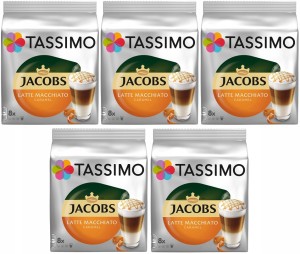 TASSIMO Jacobs Latte Macchiato CARAMEL 5 x 16 Kapsu?ki