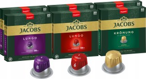 KAWA NESPRESSO JACOBS INTENSO CLASSICO KRONUNG ZESTAW 120 SZTUK