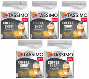 TASSIMO Jacobs Toffee Nut 5x8 Latte