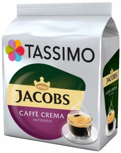 Kapsułki TASSIMO Jacobs Caffe Crema Intenso 16szt
