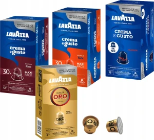 Kapsu?ki do Nespresso Lavazza Ricco Classico Forte Zestaw 3x30 + 10 Oro