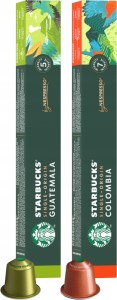 Kapsu?ki Starbucks do Nespresso Colombia Guatemala 2 x 10 kaps