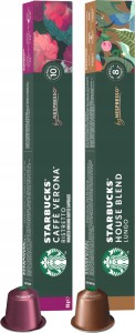 Kapsu?ki Starbucks do Nespresso Caffe Verona House Blend 2 x 10 kaps