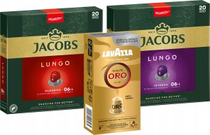Kapsu?ki do Nespresso od Jacobs i Lavazza 50 szt