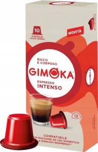 Kapsu?ki do Nespresso GIMOKA Intenso 10 sztuk