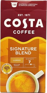 Kawa do NESPRESSO COSTA Signature LUNGO 10 kaps