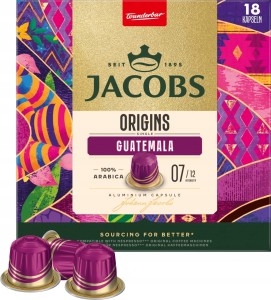 Kapsu?ki do Nespresso Jacobs Origins Single Guatemala 18 kapsu?ek