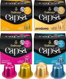 Zestaw kaw Dallmayr do Nespresso 4 x 39 kapsu?ek
