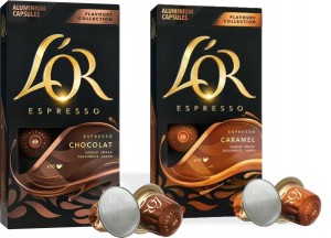 Kapsu?ki do Nespresso Jacobs L'OR Zestaw smakowy 2 x 10 sztuk