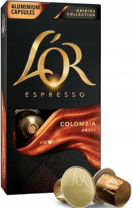 Kapsu?ki Jacobs L'OR COLOMBIA 10 do Nespresso(r)*