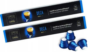 Kapsu?ki do Nespresso Caffitaly DECA 2 x 10 sztuk Bezkofeinowa