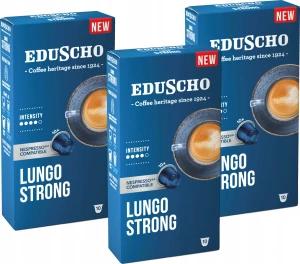Kapsu?ki do Nespresso Eduscho Lungo Strong 3 x 10 sztuk
