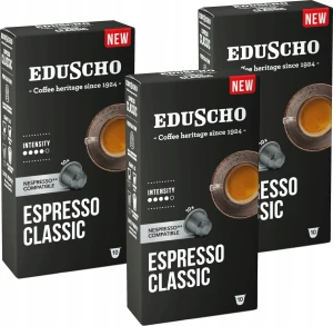 Kapsu?ki do Nespresso Eduscho Espresso Classico 3 x 10 sztuk