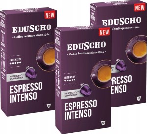 Kapsu?ki do Nespresso Eduscho Espresso Intenso 3 x 10 sztuk