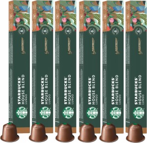 Kapsu?ki do Nespresso Starbucks House Blend Lungo 6 x 10 kaps