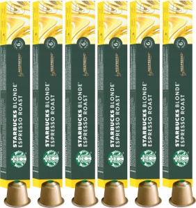 Kapsu?ki do Nespresso Starbucks Blonde Espresso Roast 6 x 10 kaps