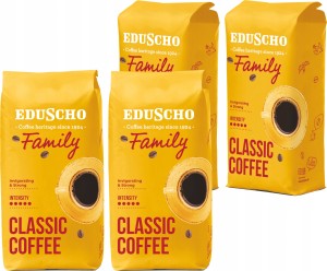 Kawa Ziarnista Tchibo Eduscho Family 4 x 1 kg