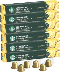 Kapsu?ki do Nespresso Starbucks Creamy Vanilla 6 x 10 sztuk