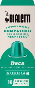 Kapsu?ki do Nespresso Bialetti Deca 10 sztuk