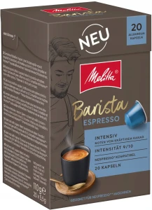 Kapsu?ki do Nespresso Melitta Barista Espresso 20 sztuk