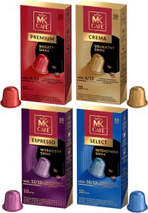 Kapsu?ki do Nespresso MK Cafe Zestaw 4 x 10 sztuk