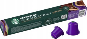 Kapsu?ki do Nespresso Starbucks Chocolate Hazelnut 10 sztuk