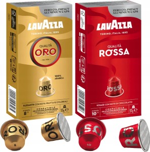 Kapsu?ki Lavazza do Nespresso zestaw Qualita Oro Rossa 2 x 10 sztuk