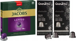 Kapsu?ki do Nespresso Jacobs i Grand Cru Zestaw 60 sztuk