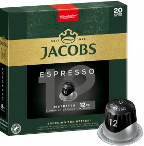 KAWA do NESPRESSO JACOBS ESPRESSO RISTRETTO 20 szt