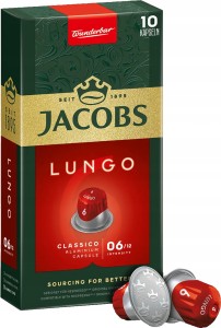 KAWA NESPRESSO JACOBS LUNGO CLASSICO 10