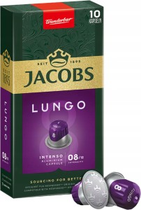 Kapsu?ki Nespresso Jacobs Lungo Intenso 10