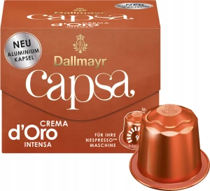 Kapsu?ki NESPRESSO Dallmayr CAPSA Crema Intensa 10