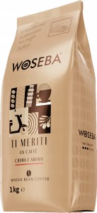 Kawa ziarnista Woseba Ti Meriti Crema e Aroma 1 kg