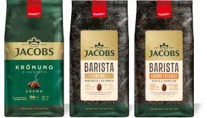 Kawa ziarnista Jacobs Zestaw Kronung Barista 3 x 1 Kg