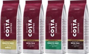 Kawa ziarnista Costa Coffee Professional Zestaw 4 x 1 Kg