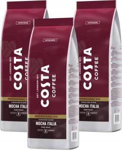 Kawa ziarnista Costa Professional Mocha Italia Dark Roast 3 x 1 Kg