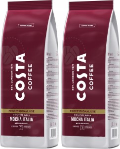 Kawa ziarnista Costa Professional Mocha Italia Medium Roast 2 x 1Kg