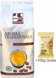 Kawa Ziarnista Splendid Espresso Aroma Tradizionale 1 Kg + 100g Gratis!