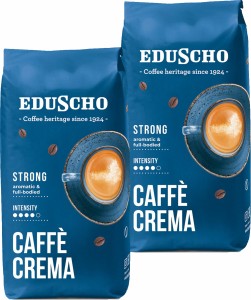 Kawa ziarnista Eduscho Caffe Crema Strong 2 x 1Kg