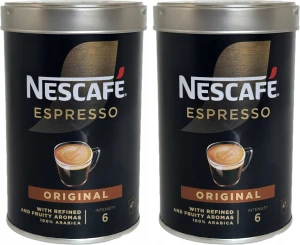 Kawa rozpuszczalna Nescafe Espresso Orginal 2 x 95g Puszka