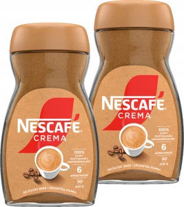 Kawa rozpuszczalna Nescafe CREMA 2 x 200g