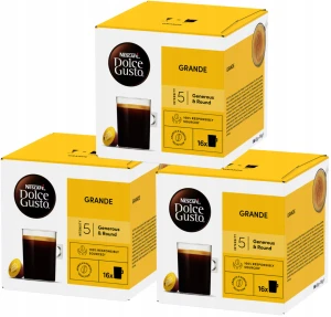 Kapsu?ki Nescafe Dolce Gusto GRANDE 3x16 sztuk