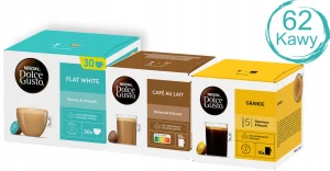 Kapsu?ki Nescafe Dolce Gusto Zestaw 62 kawy