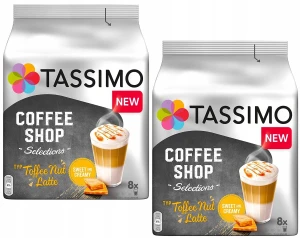 Kapsu?ki TASSIMO Toffee Nut Latte 2 x 8 Creamy